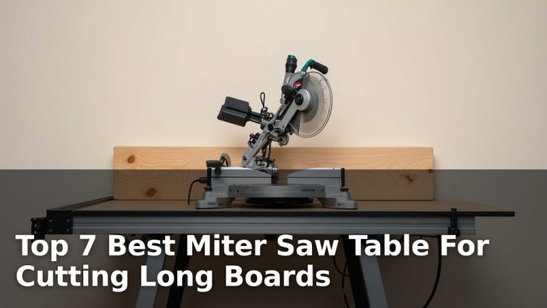 Top 7 Best Miter Saw Table For Cutting Long Boards