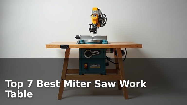 Top 7 Best Miter Saw Work Table