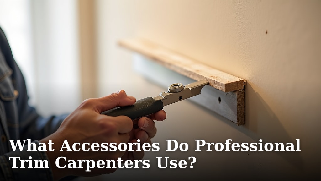 What Accessories Do Professional Trim Carpenters Use?