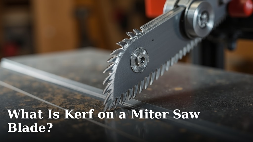 What Is Kerf on a Miter Saw Blade?