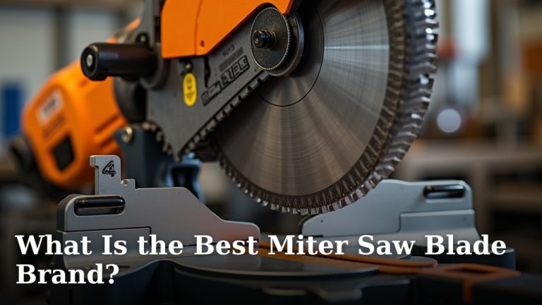 What Is the Best Miter Saw Blade Brand?