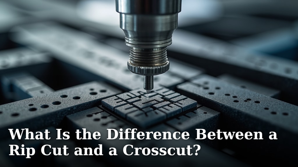 What Is the Difference Between a Rip Cut and a Crosscut?